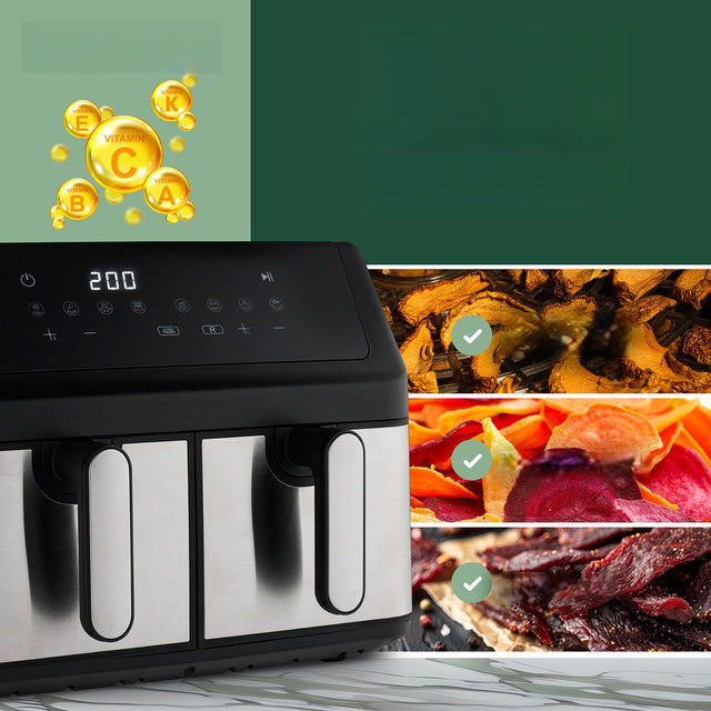 FR 1296 H Dvojitá horkovzdušná fritéza 2000W - Profi Home Living