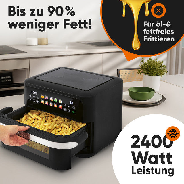 FR 1313 H Horkovzdušná fritéza XXL 10L 2400W - Profi Home Living