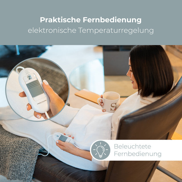 HK 3059 bílá Vyhřívaná deka - Profi Home Living