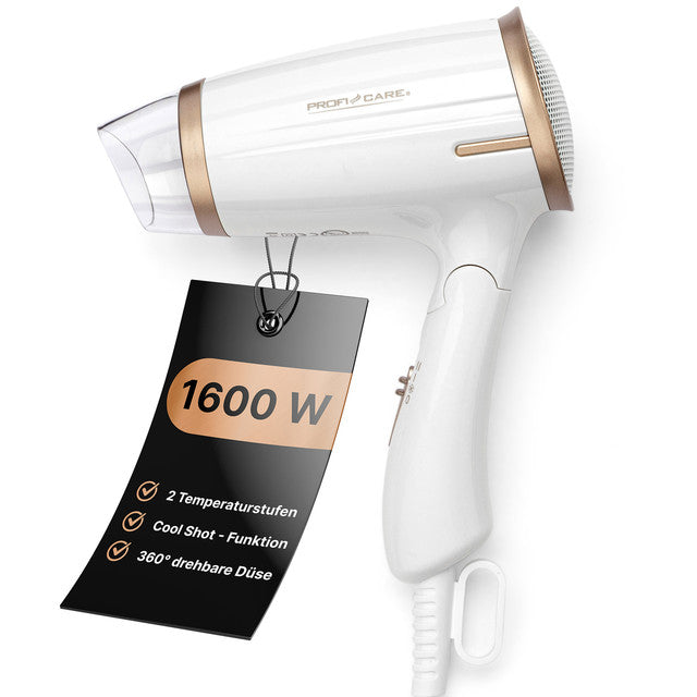 HT 3009 vysoušeč vlasů bílá - Profi Home Living