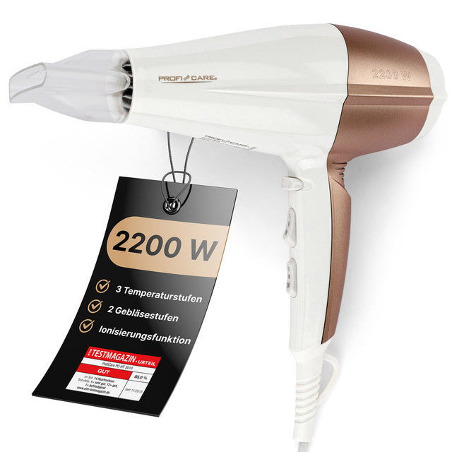 HT 3010 vysoušeč vlasů šampaň - Profi Home Living