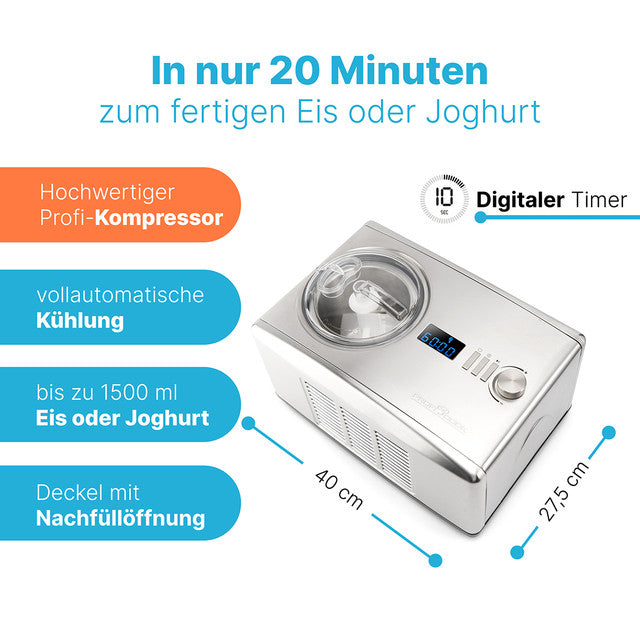 ICM 1091 výrobník zmrzliny - Profi Home Living