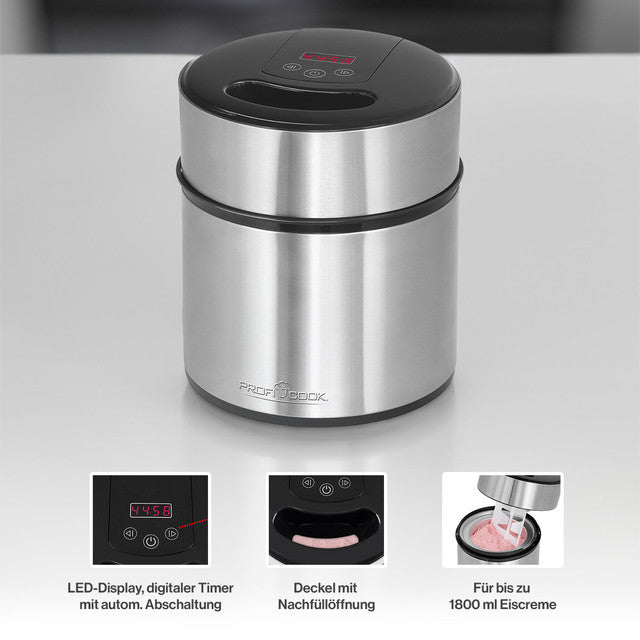 ICM 1140 výrobník zmrzliny - Profi Home Living