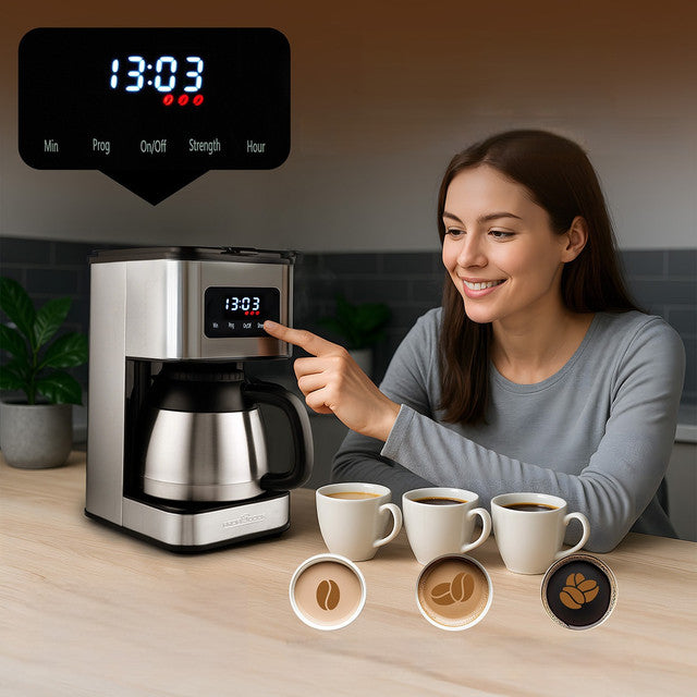 KA 1300 kávovar, překapávač nerez - Profi Home Living