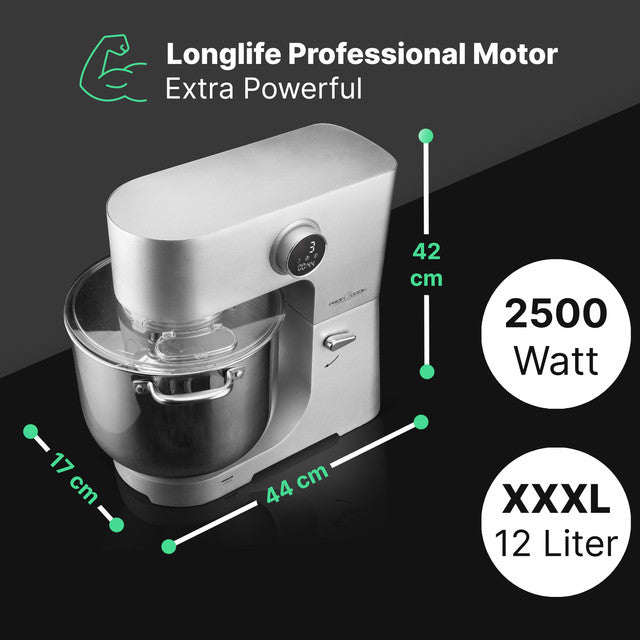 KM 1254 kuchyňský robot XXL 12L, 2500W - Profi Home Living