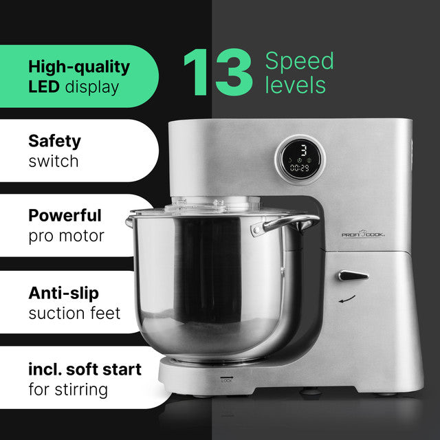 KM 1254 kuchyňský robot XXL 12L, 2500W - Profi Home Living