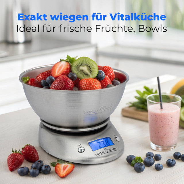 KW 1040 kuchyňská váha,digitální s mísou 2L - Profi Home Living