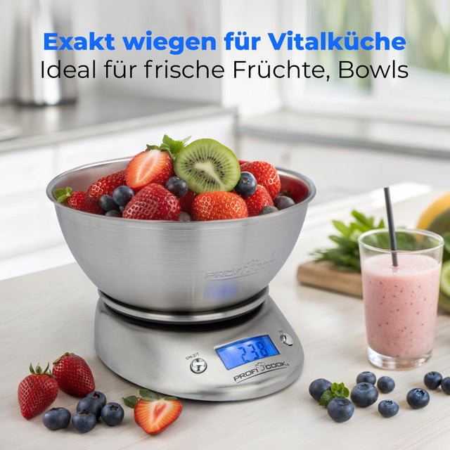 KW 1040 kuchyňská váha,digitální s mísou 2L - Profi Home Living