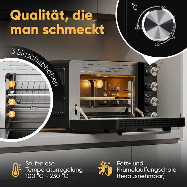 MBG 1277 trouba multi 4v1,30L,pizza kámen - Profi Home Living