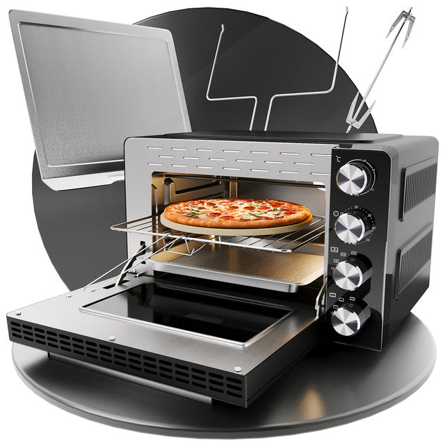 MBG 1277 trouba multi 4v1,30L,pizza kámen - Profi Home Living
