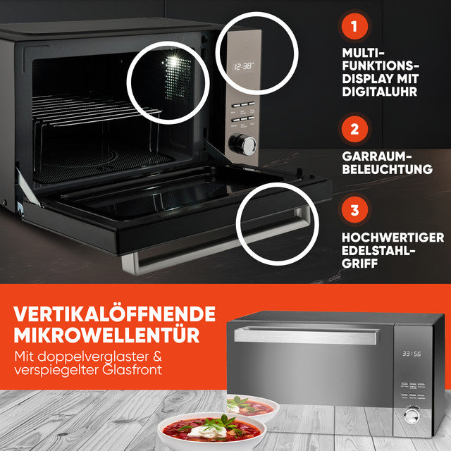 MWG 1204 mikrovlná trouba s grilem - Profi Home Living