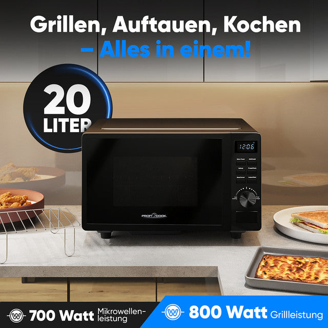 MWG 1278 mikrovlná trouba s grilem 20 L - Profi Home Living