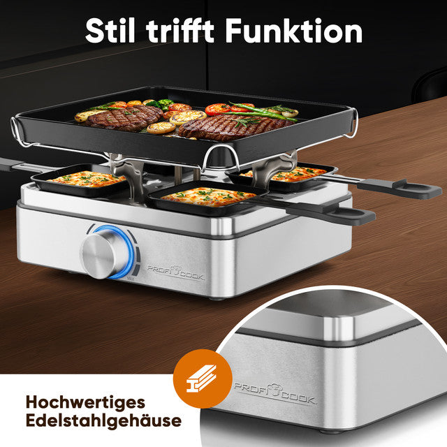 RG 1301 raclette gril - Profi Home Living