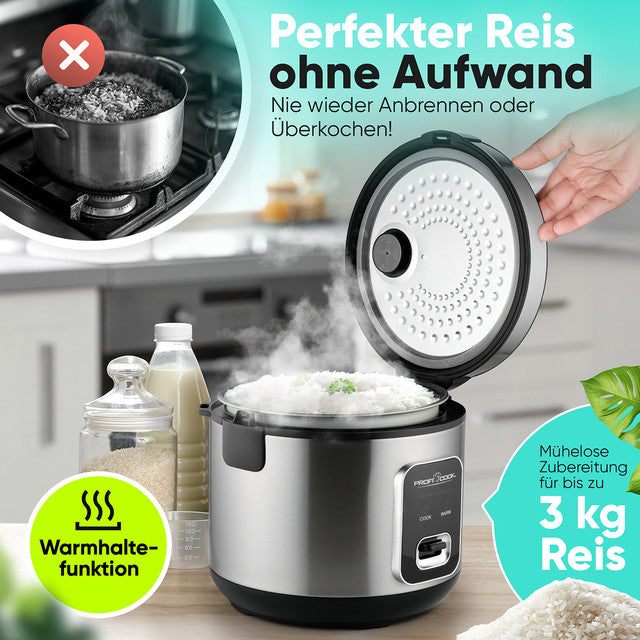 RK 1285 2v1 Rýžovar a parní hrnec - Profi Home Living