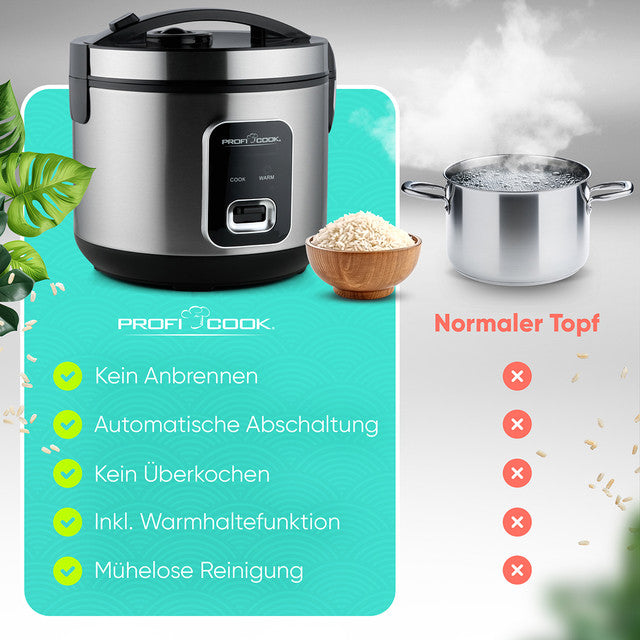 RK 1285 2v1 Rýžovar a parní hrnec - Profi Home Living