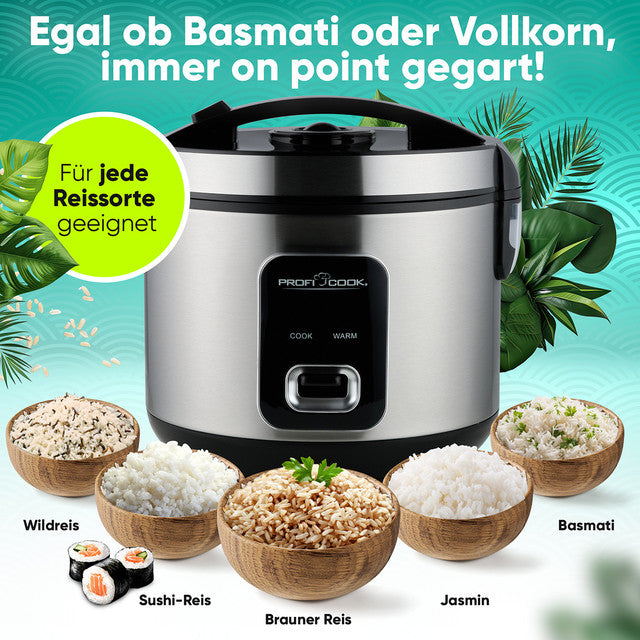 RK 1285 2v1 Rýžovar a parní hrnec - Profi Home Living