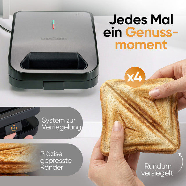 ST 1329 sendvičovač XXXL 1600W černý - Profi Home Living