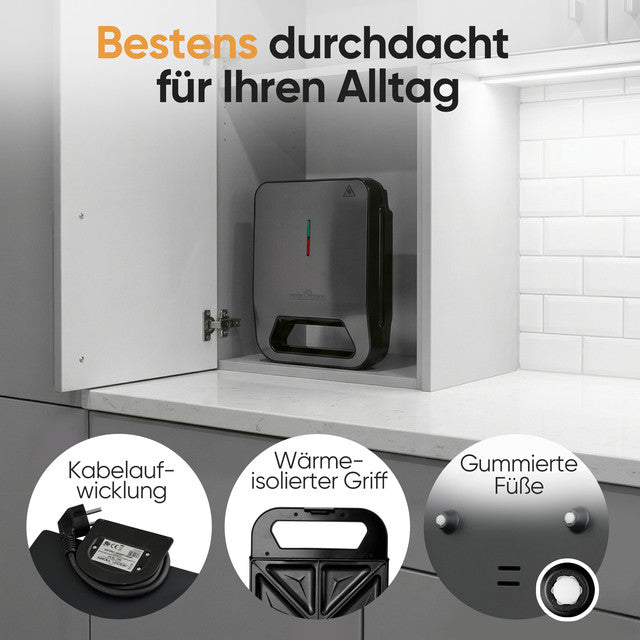 ST 1329 sendvičovač XXXL 1600W černý - Profi Home Living