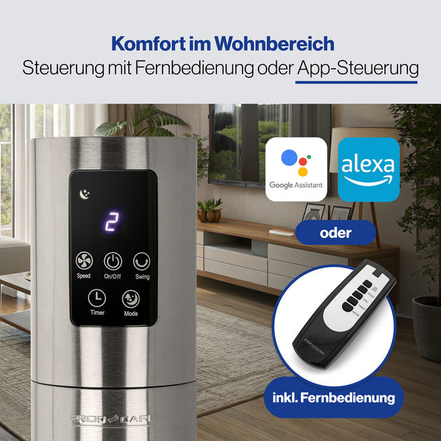 TVL 3090 sloupový ventilátor SMART - Profi Home Living