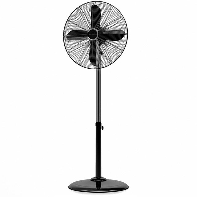 VL 3064 MS BK stojanový ventilátor 40cm, kovový černý - Profi Home Living