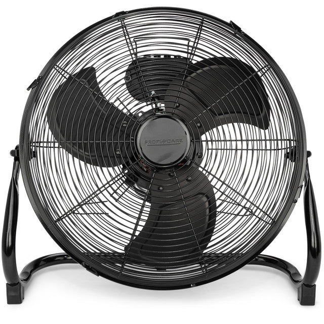 VL 3066 BK podlahový ventilátor 45cm,kovový černý - Profi Home Living