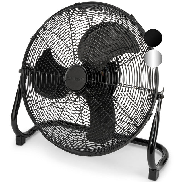 VL 3066 BK podlahový ventilátor 45cm,kovový černý - Profi Home Living