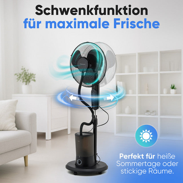 VL 3142 stojanový ventilátor se zvlhčovačem,40cm - Profi Home Living