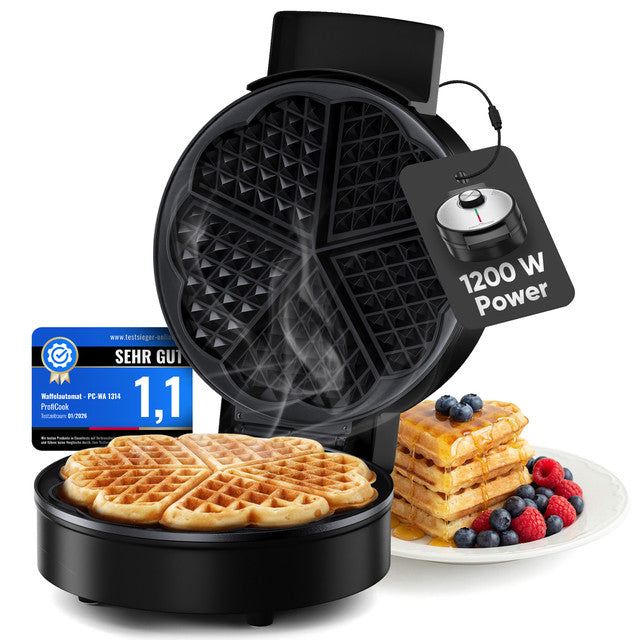 WA 1314 vaflovač 1200W - Profi Home Living