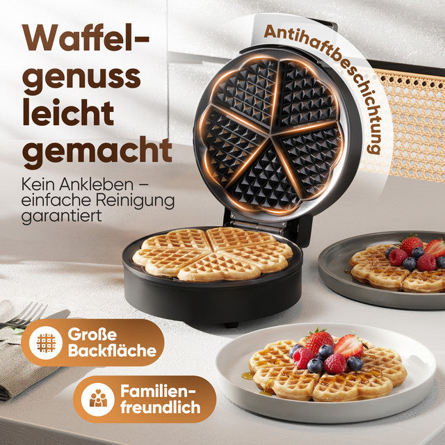 WA 1314 vaflovač 1200W - Profi Home Living
