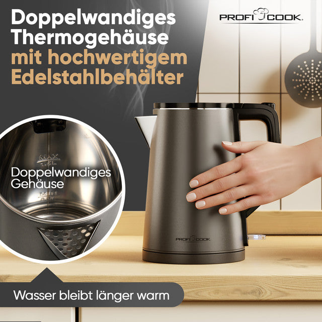 WK 1290 rychlovarná konvice 2200W - Profi Home Living