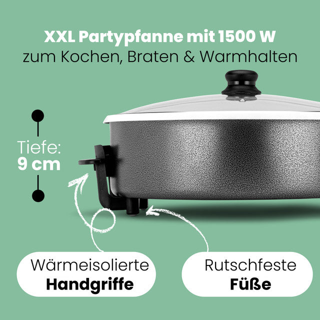 PP 3570 Keramická Pánev 42cm - Vysoce Kvalitní a Nepřilnavá pánev - Profi Home Living