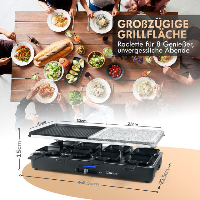 RG 3518 raclete gril, grilovací kámen,litina