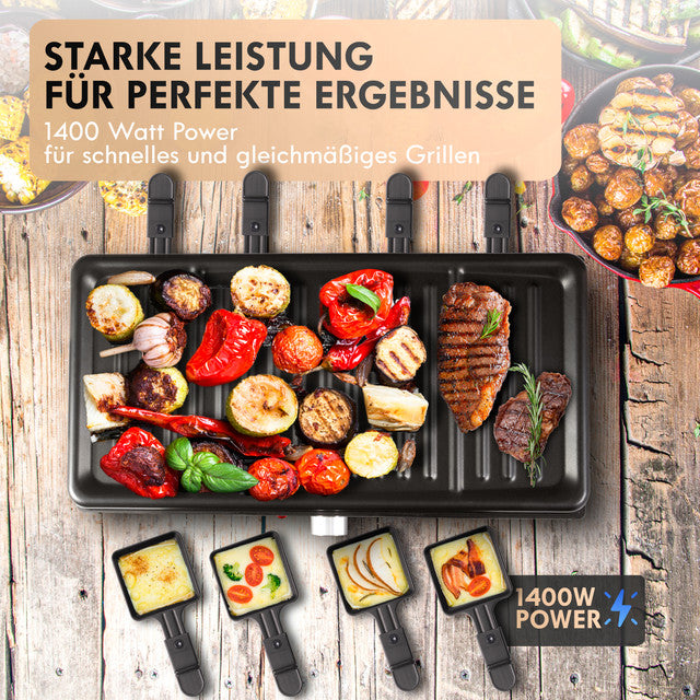 RG 3757 Raclette Grill – Ideální pro milovníky sýrů a společenská setkání - Profi Home Living