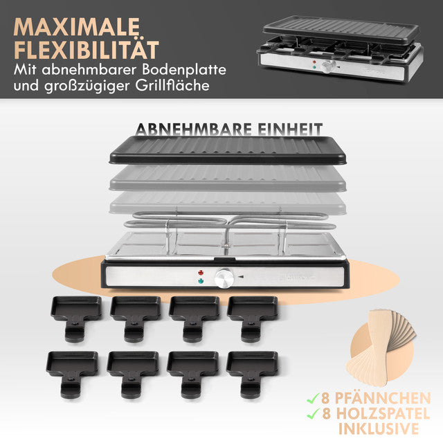 RG 3757 Raclette Grill – Ideální pro milovníky sýrů a společenská setkání - Profi Home Living