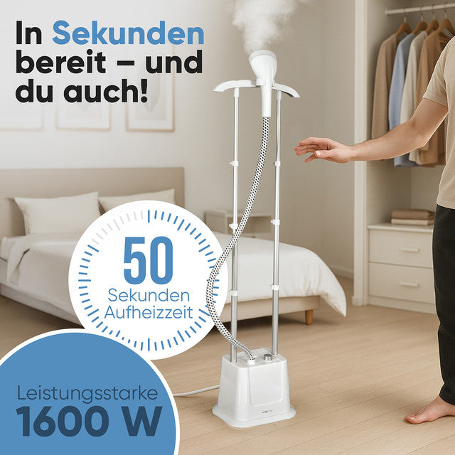 TDC 3809 Stojanový napařovač oděvů 1600W - Profi Home Living