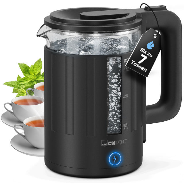 WK 3837 G skleněnná rychlovarná konvice 2200W - Profi Home Living