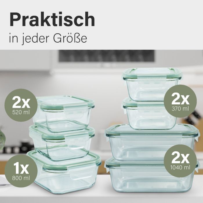 FHD 4010 G sada 7 dóz sklo - Profi Home Living