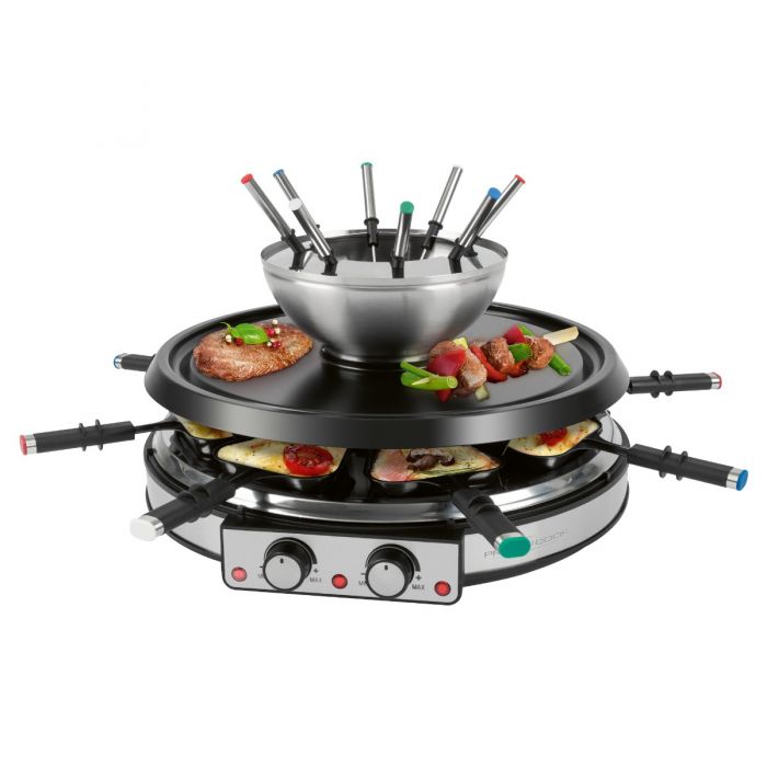 RG/FD 1245 raclet.gril/fondue - Profi Home Living