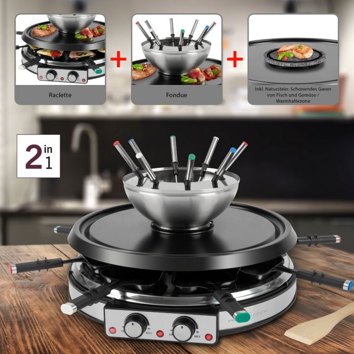 RG/FD 1245 raclet.gril/fondue - Profi Home Living
