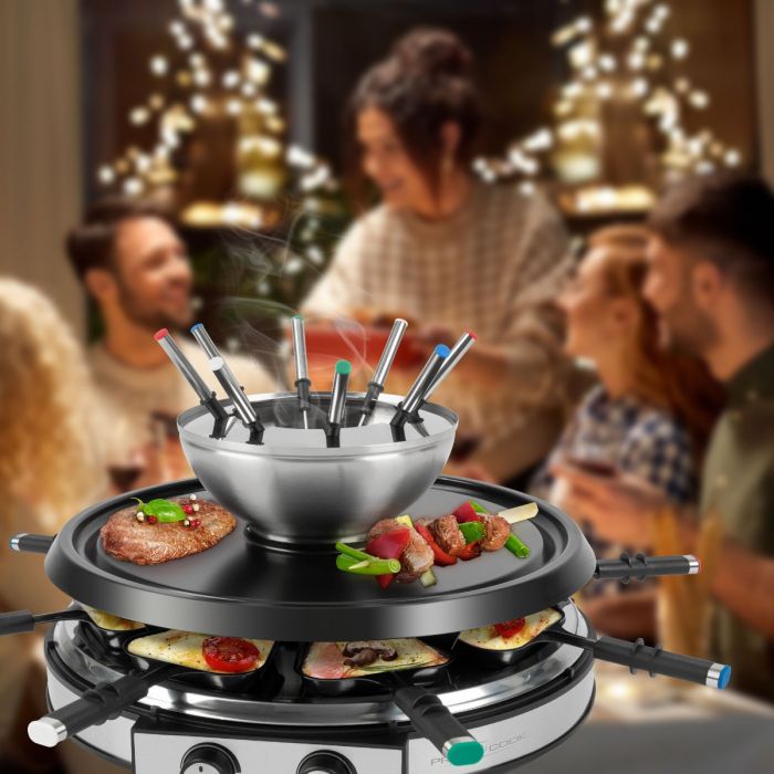 RG/FD 1245 raclet.gril/fondue - Profi Home Living