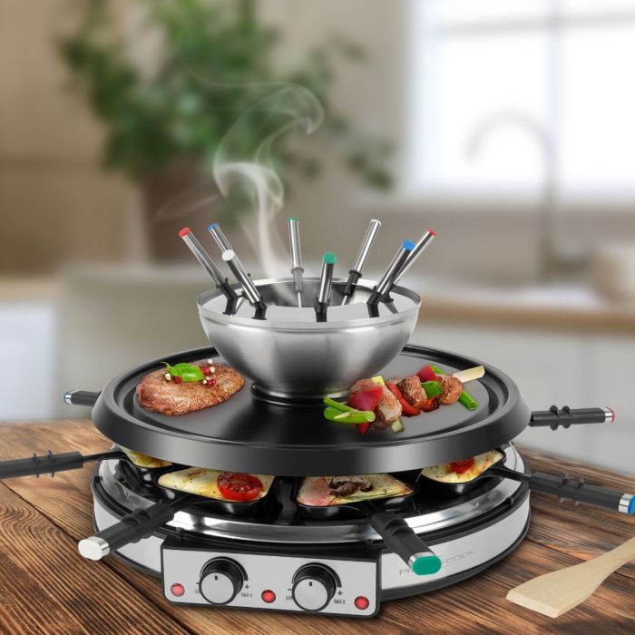 RG/FD 1245 raclet.gril/fondue - Profi Home Living