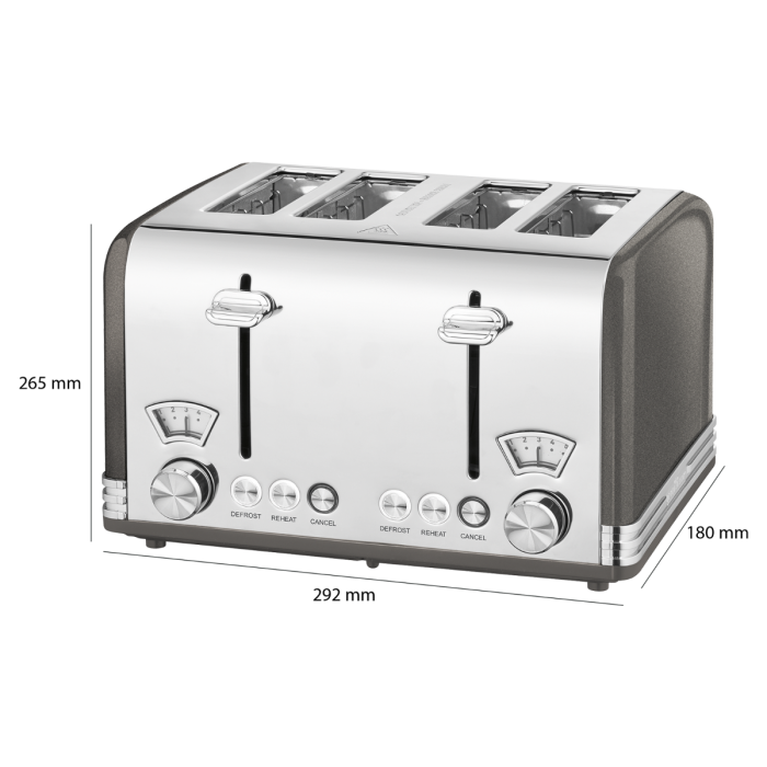 TA 1194 ANT toustovač VINTAGE 4 toasty - Profi Home Living